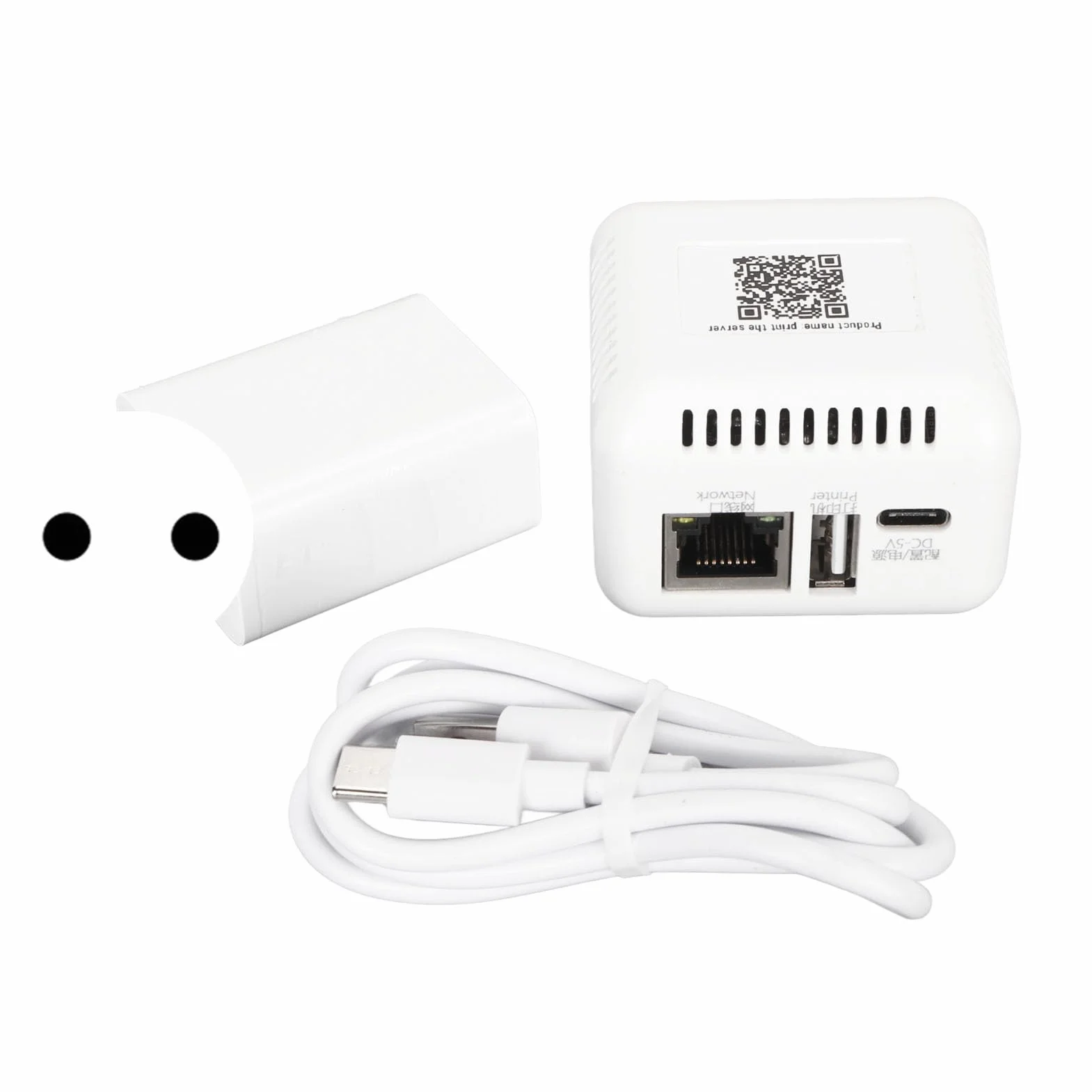 Serveur d' sans Fil 100-240V 5V Compact Interface Multiple Plug and Play USB pour PC XP Prise UE