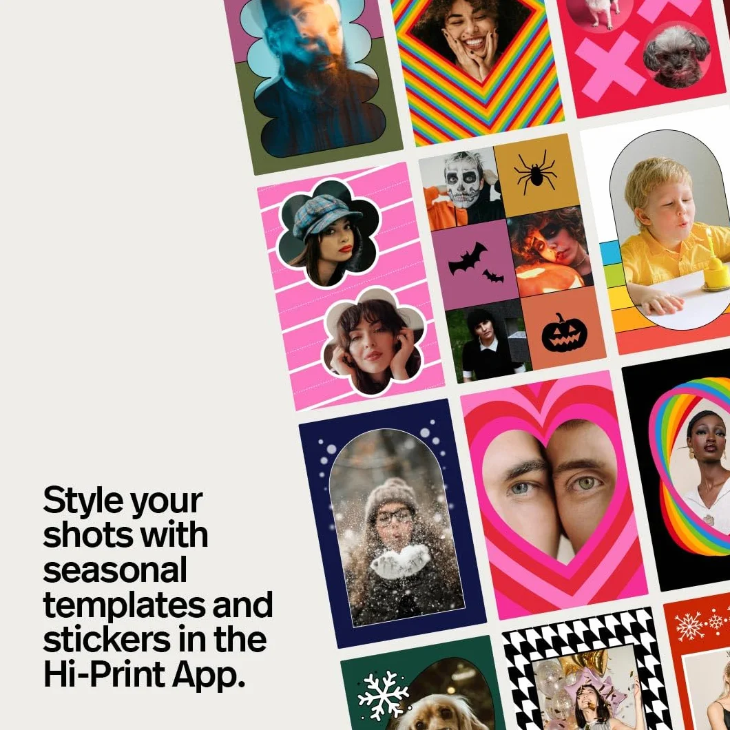 Polaroid Hi-Print 2nd Generation Imprimante Portable 2x3 Bluetooth Sublimation Blanc