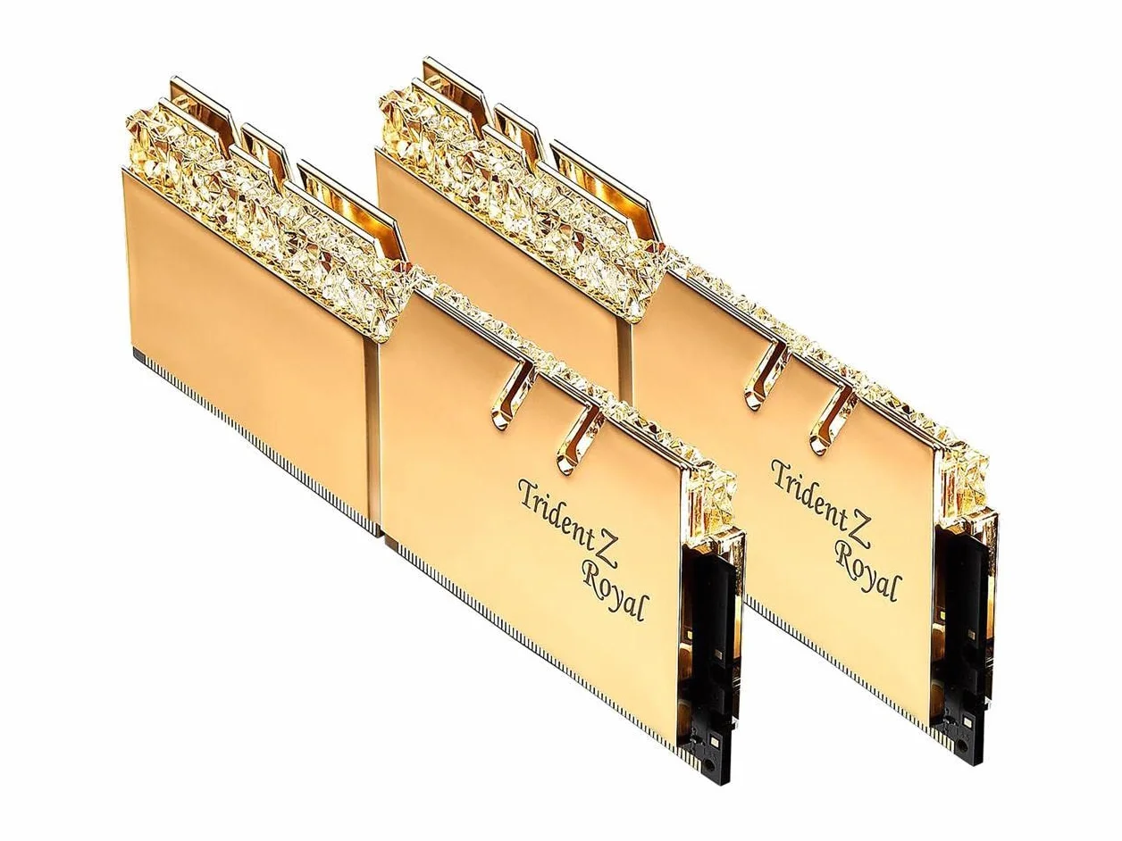 G.Skill Trident Z Royal F4-3600C18D-16GTRG 16 Go (2 x 8 Go) DDR4 3600 MHz Module de mémoire
