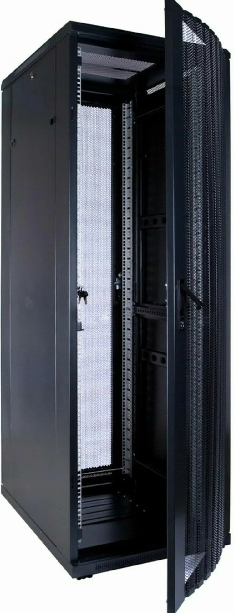 Baie de Serveur 37U Porte perforée 600x800x1800mm Noir