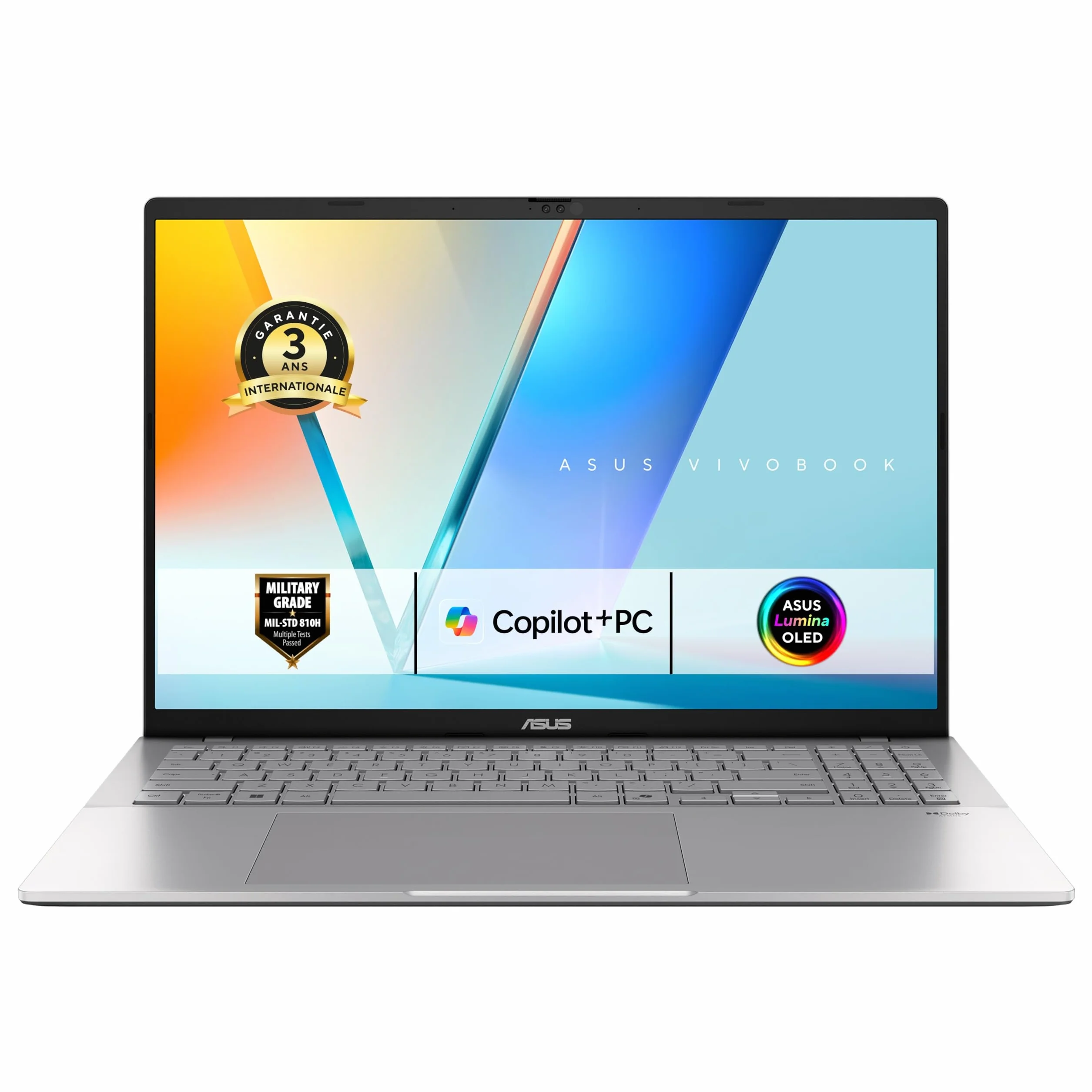 ASUS Vivobook S16 M3607KA-SH011W 16 Pouces FHD OLED AMD RyzenAI 7 350 16Go DDR5 1To SSD AMD Radeon Graphics Windows 11 Home Clavier AZERTY