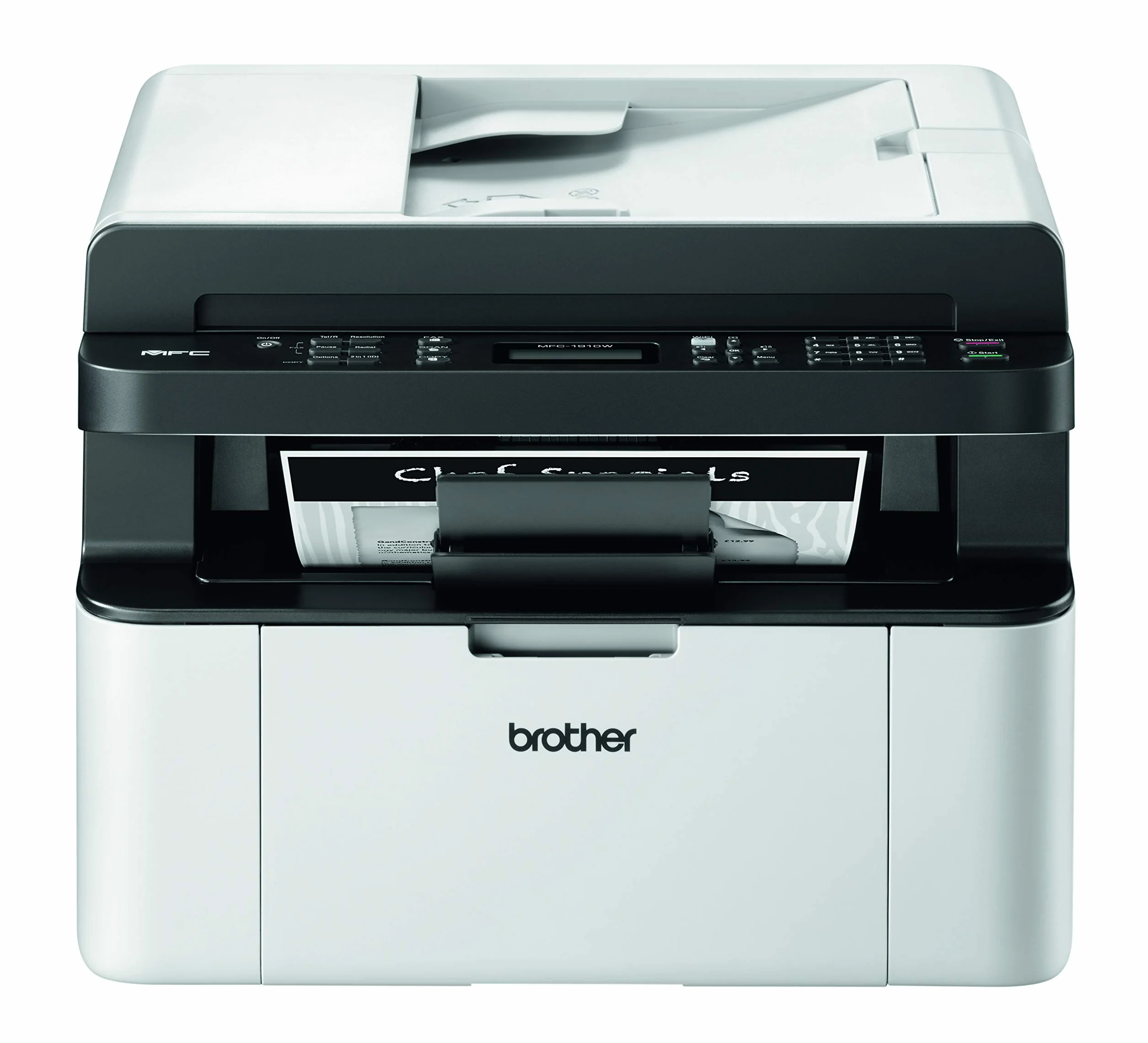 Brother MFC-1910W Imprimante Multifonction Laser 4 en 1 Monochrome A4 Wi-Fi