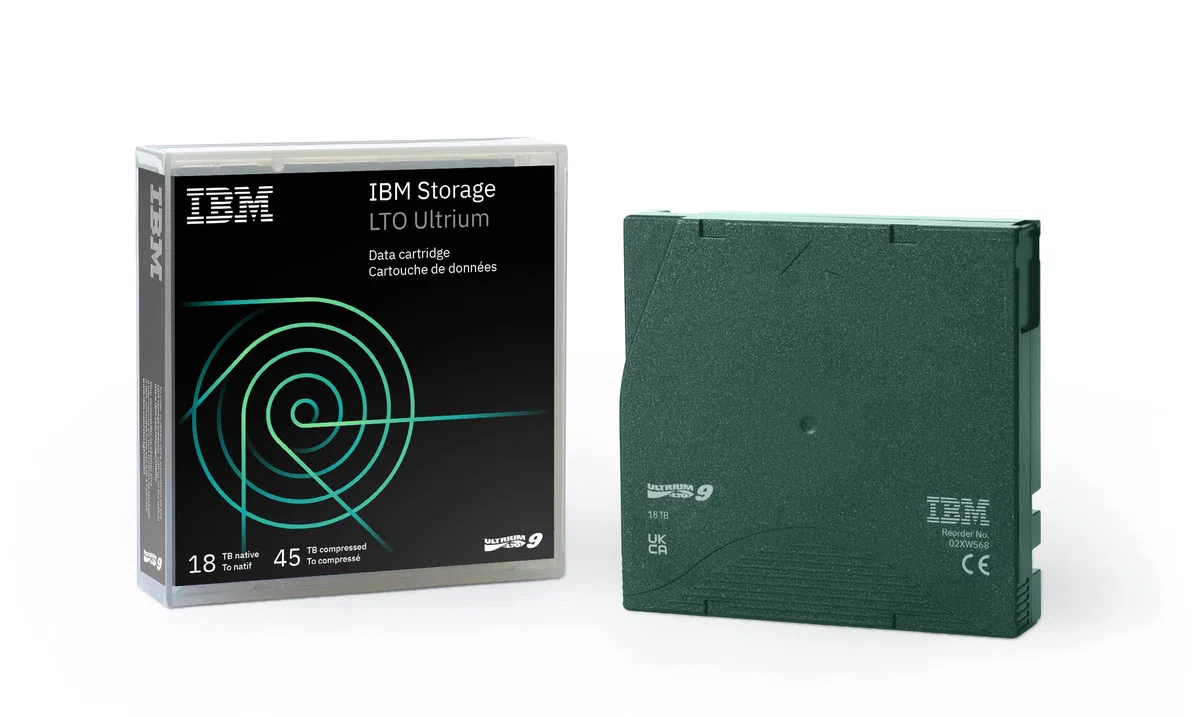 IBM LTO-9 Ultrium 18TB 45TB Worm