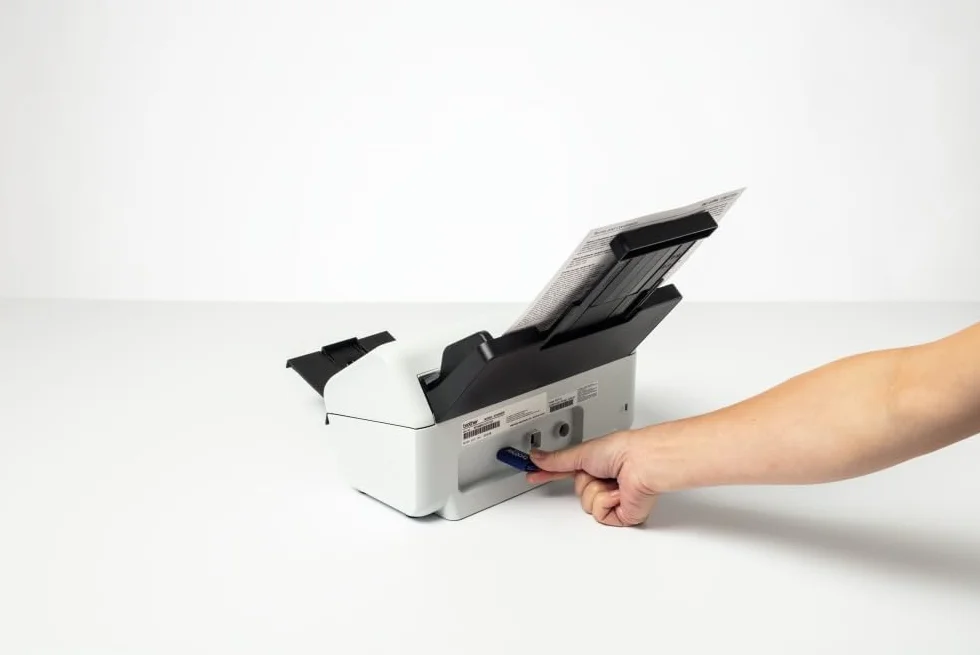 BROTHER ADS-4100 Scanner de Documents Bureautique A4 Recto-Verso 35 Pages/Minute Scan to USB ADF 60 Feuilles