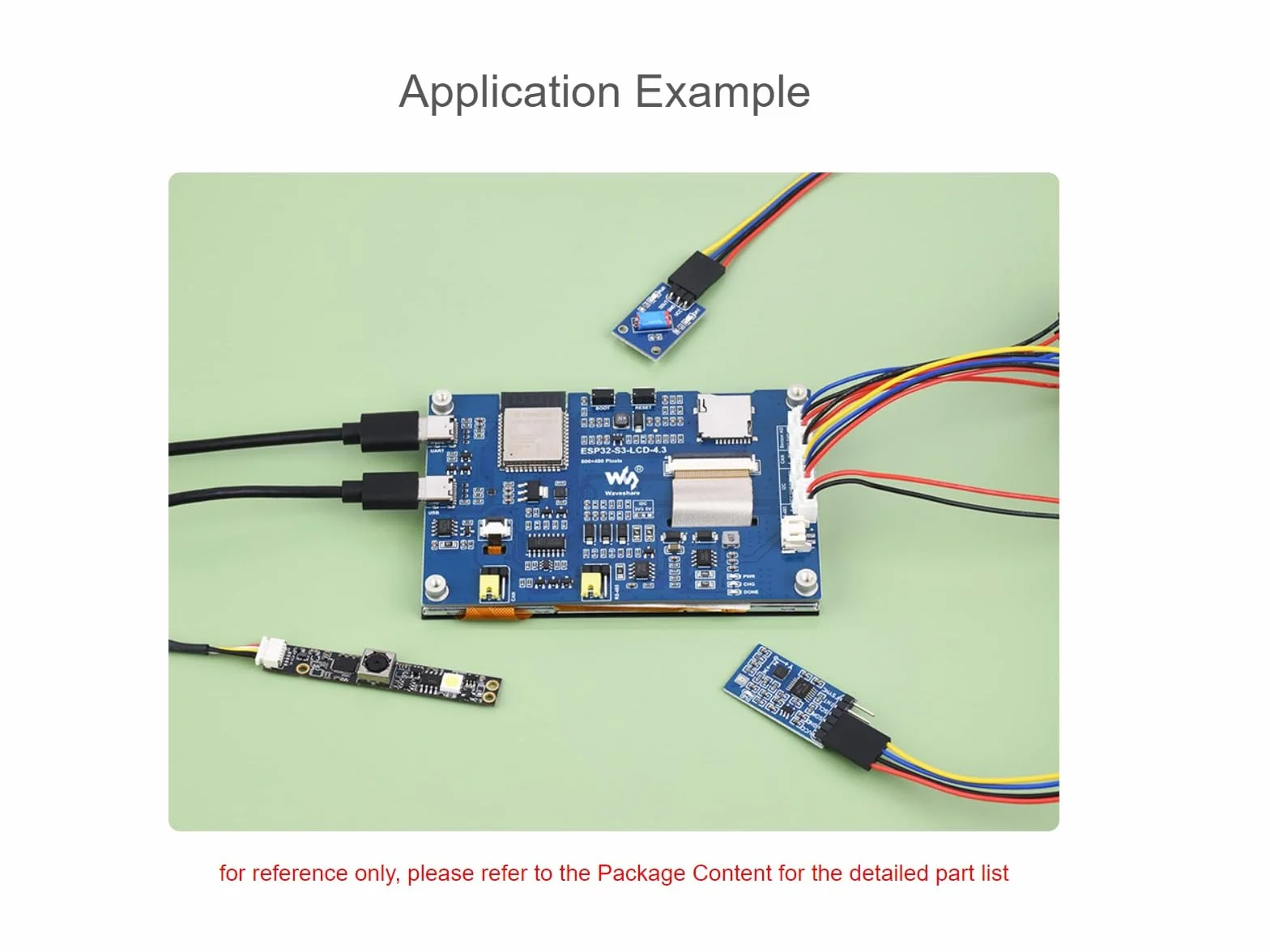 ESP32-S3 4.3inch Capacitive Touch Display Development Board 2.4GHz WiFi BLE 5 32-bit LX7 Dual-Core Processor
