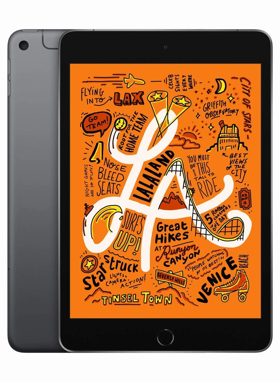 Apple iPad Mini 7,9-calowy Wi-Fi + Cellular 64GB Gris Sidéral Reconditionné