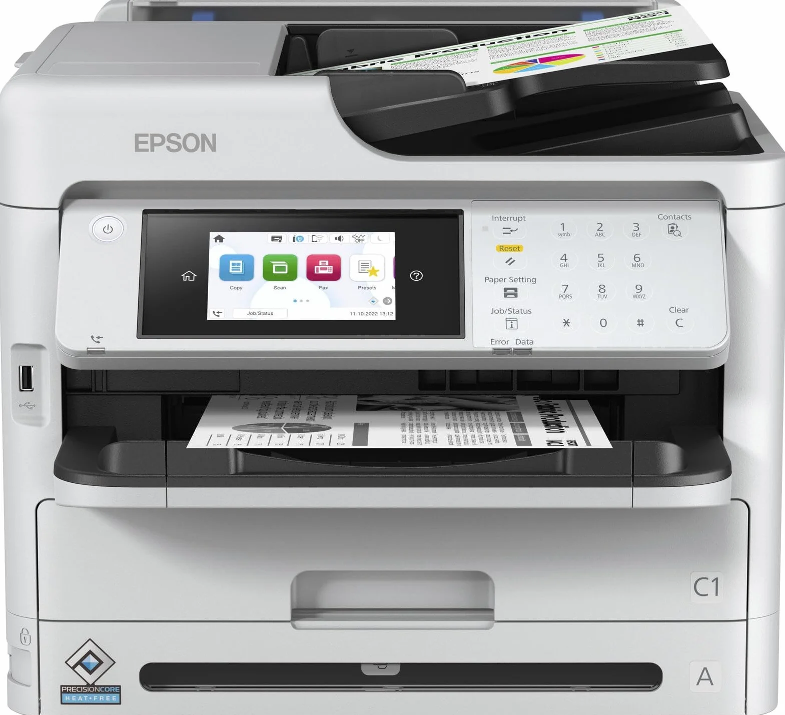 Epson Workforce Pro WF-M5899DWF A4 4w1 Mono Laser PCL PS3 ADF