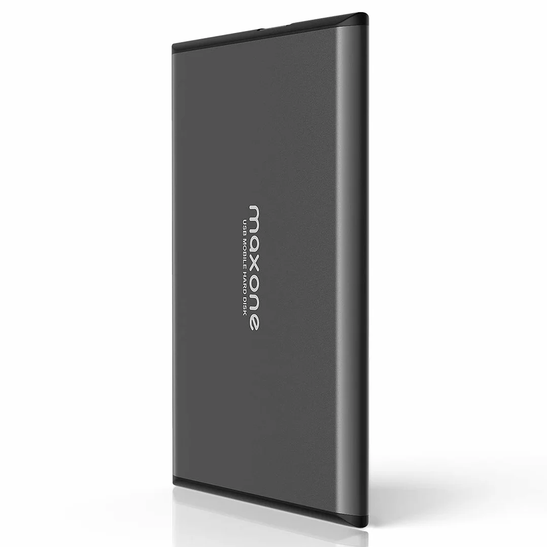 Disque dur Externe Portable 2.5'' USB 3.0 Ultra fin Tout-Aluminium 1000Go HDD pour PC Mac Xbox One PS4