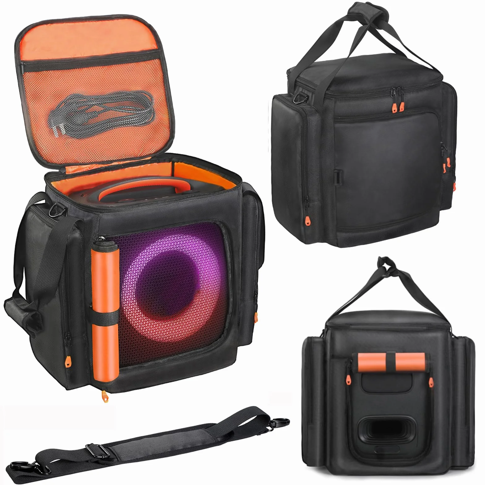 Sac de transport compatible JBL Partybox Encore Essential Essential 2, housse voyage avec poches