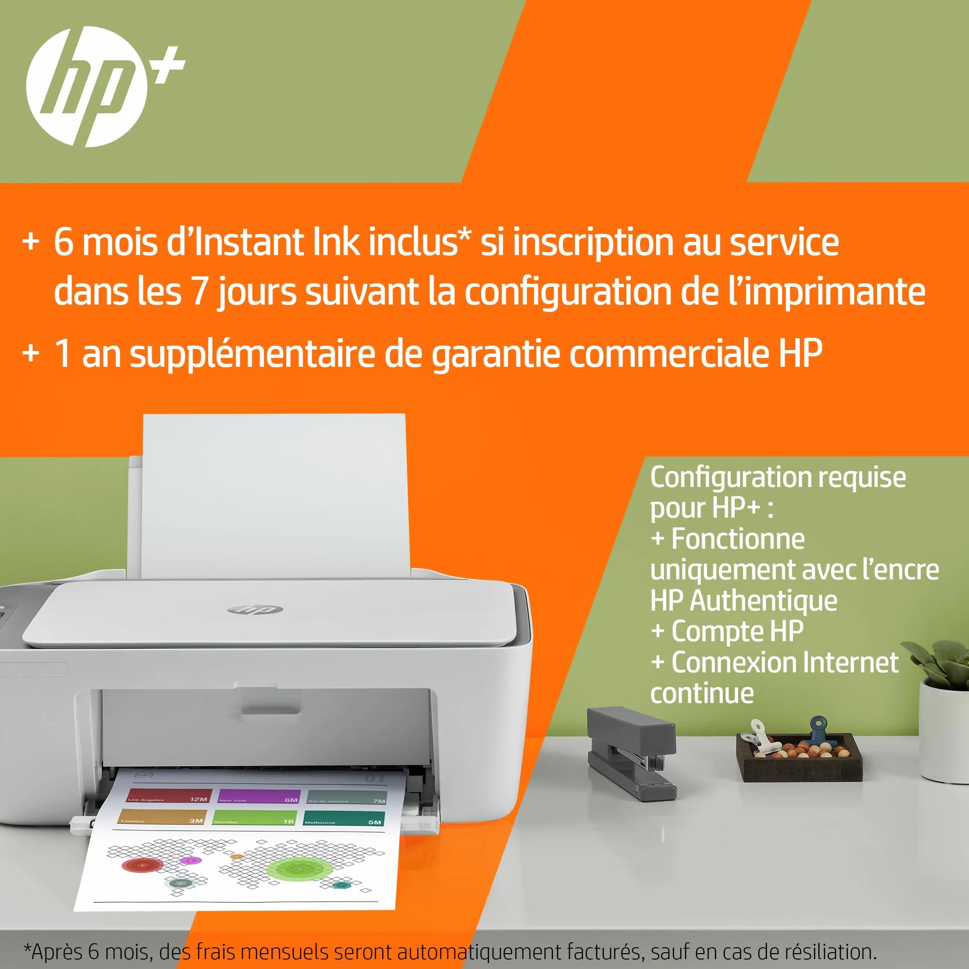 HP 2720e Impresora Multifuncion Wifi