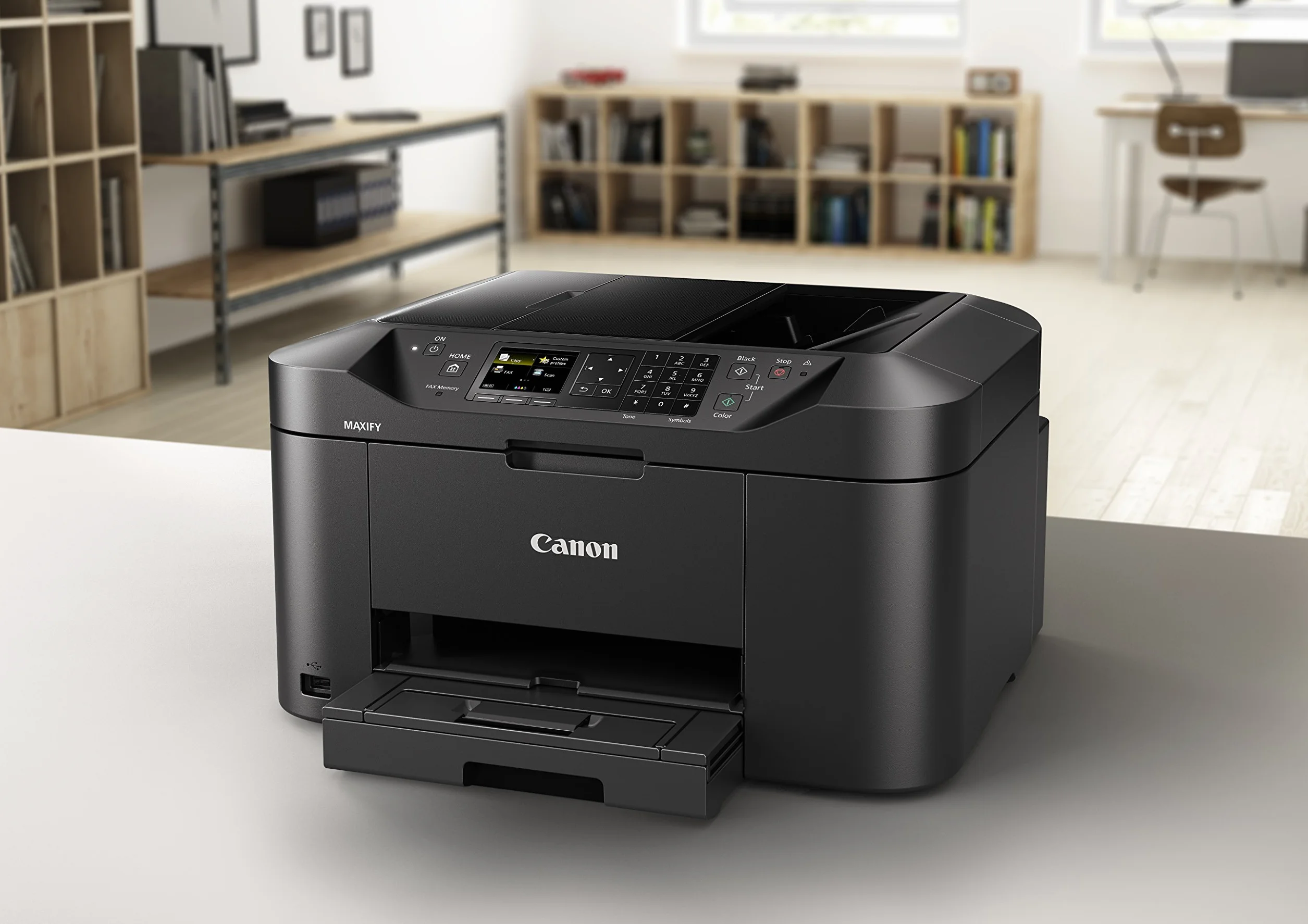 Canon MAXIFY MB2150 Imprimante Multifonction Couleur Jet d'encre A4 WiFi Noir