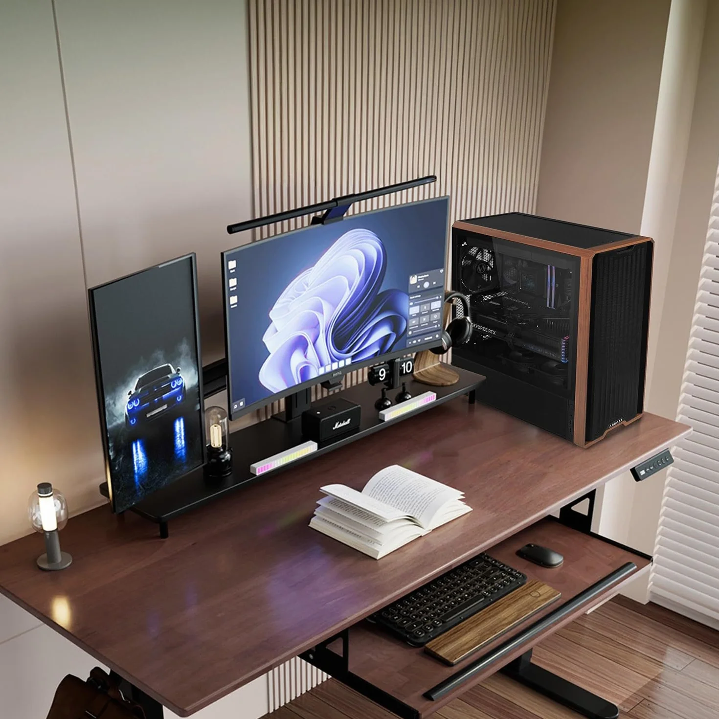 Lian Li Lancool 217 PC-Gehäuse MidI-Tower ATX Tempered Glass Schwarz
