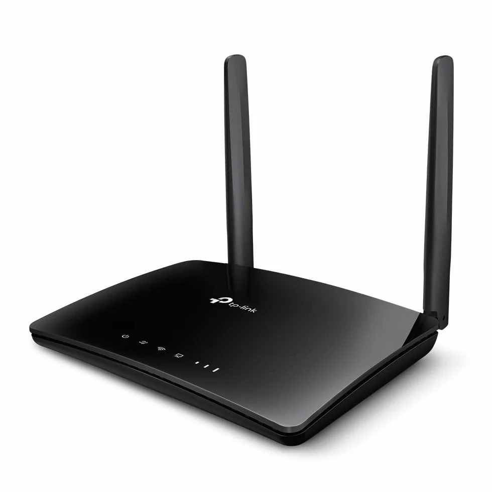 TP-Link Archer MR200 Routeur 4G LTE 150Mbps WiFi AC 750Mbps 2 SMA Externe 4 Ports Ethernet Antennes Amovibles Modem Carte SIM