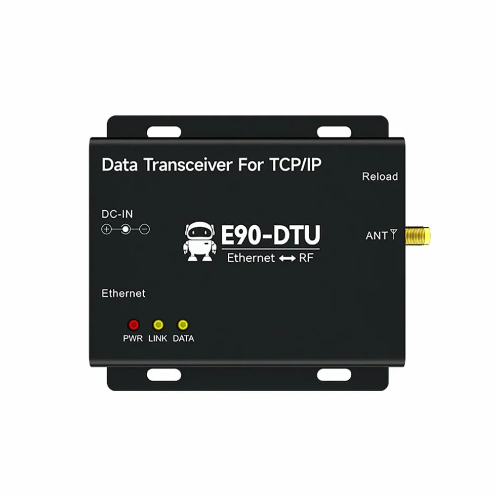 Modem Ethernet Lora 433 MHz E90-DTU (433L30) 30dBm Longue portée 8 km RJ45 UDP MQTT HTTP TCP Industriel