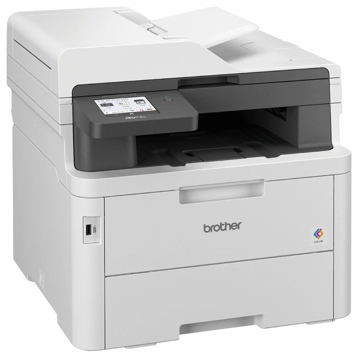 Brother MFC-L3760CDW Imprimante Laser Couleur Multifonction Recto-Verso Automatique USB WiFi Ethernet