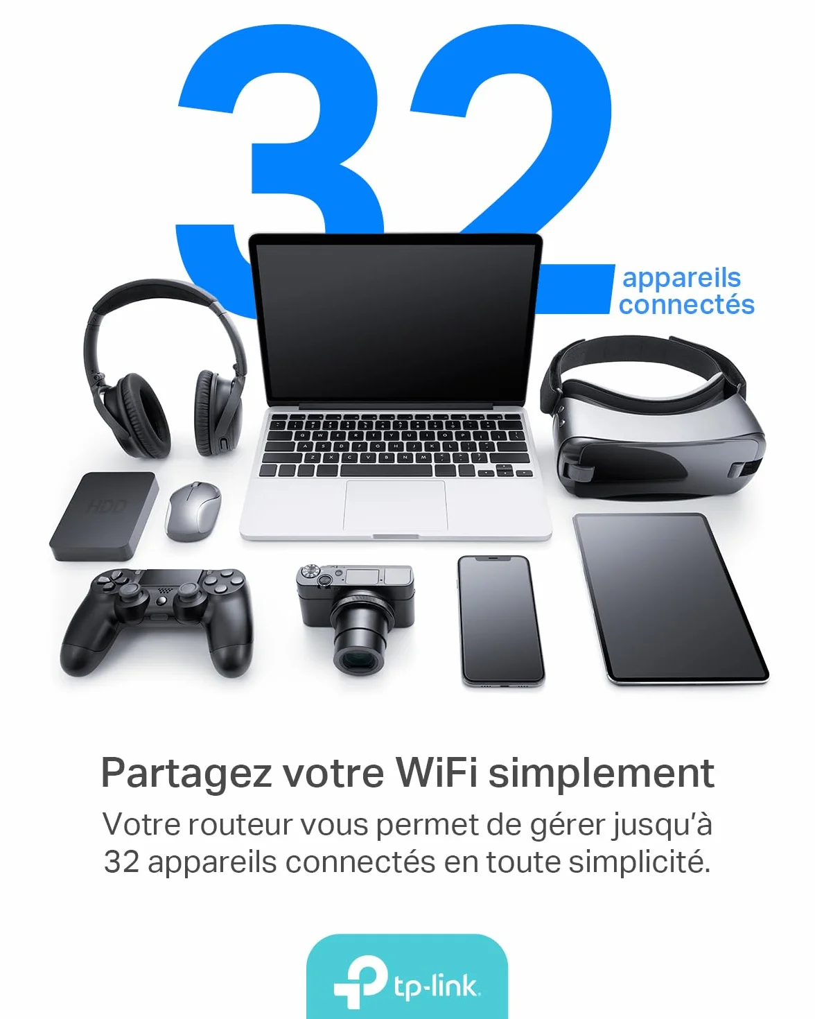 TP-Link TL-MR6400 Routeur 4G LTE WiFi 300 Mbps, Carte SIM Micro, 2 Antennes LTE Amovibles