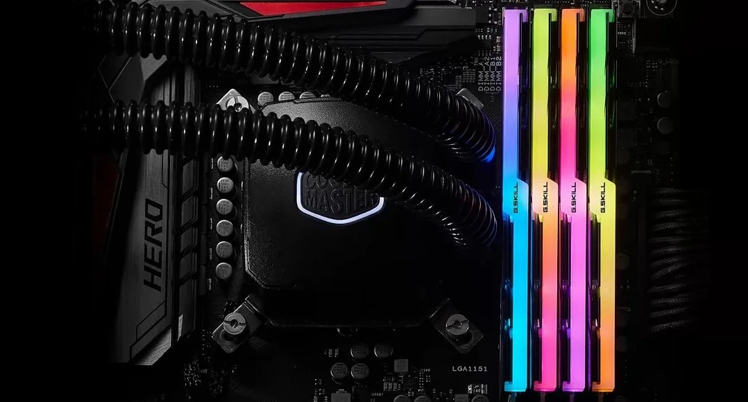 G.Skill Trident Z RGB DDR4 3200 MHz 32 Go (4x8 Go) F4-3200C16Q-32GTZR