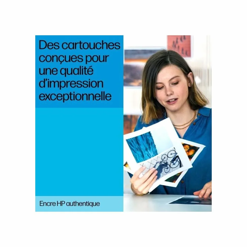 HP 308 Cartouches d’Encre Authentiques Noir/Trois Couleurs Pack de 2