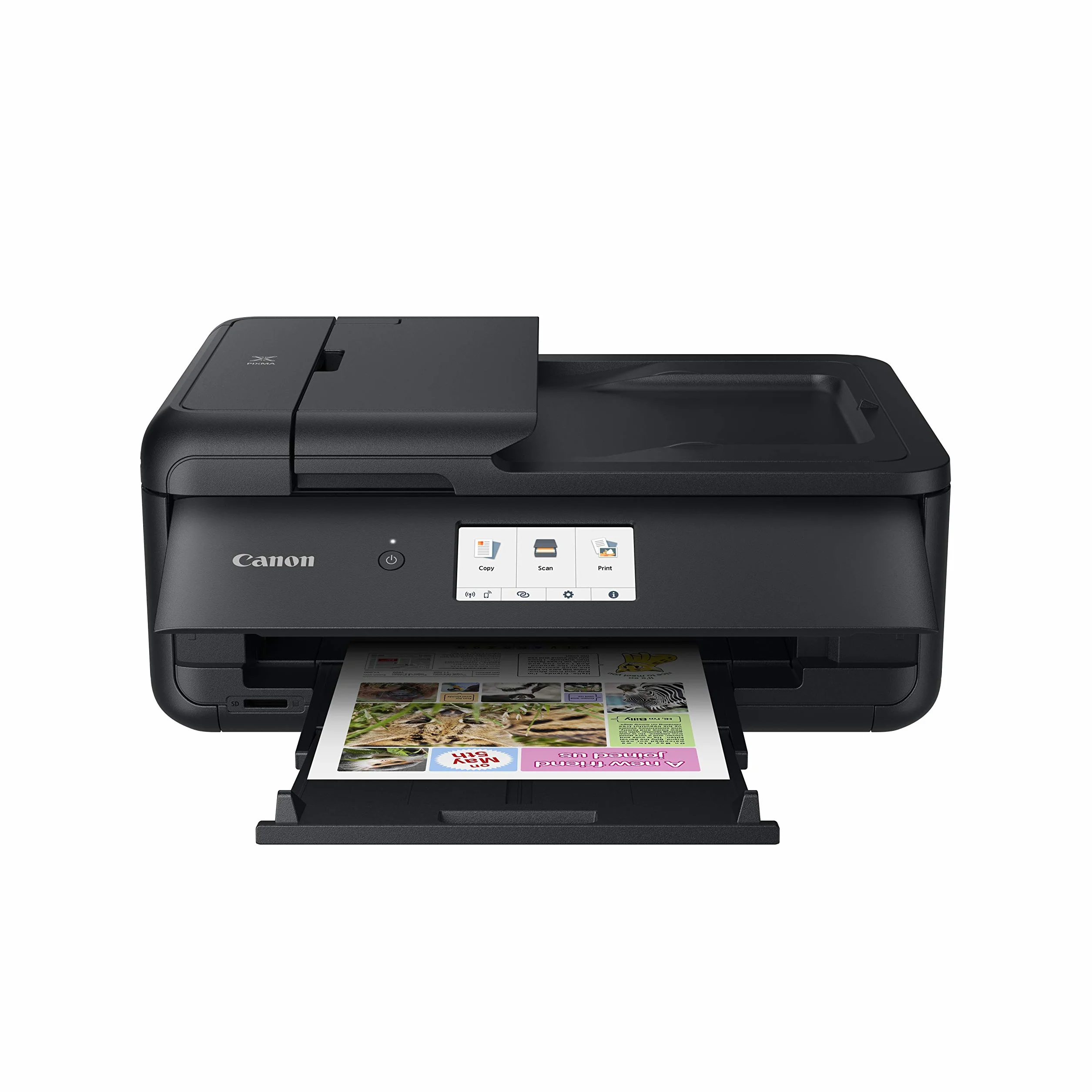 Canon PIXMA TS9550a Imprimante Multifonction Jet d’Encre Couleur A3 A4 WiFi LAN Noir