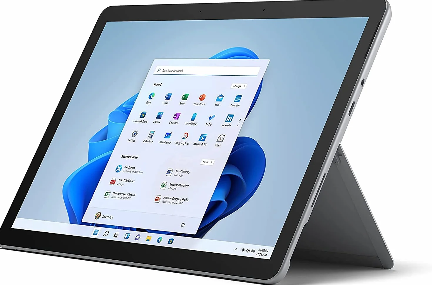Microsoft Surface Go 3 Intel Core i3-10100Y 10.5" 8 Go RAM 128 Go SSD Platine Reconditionné