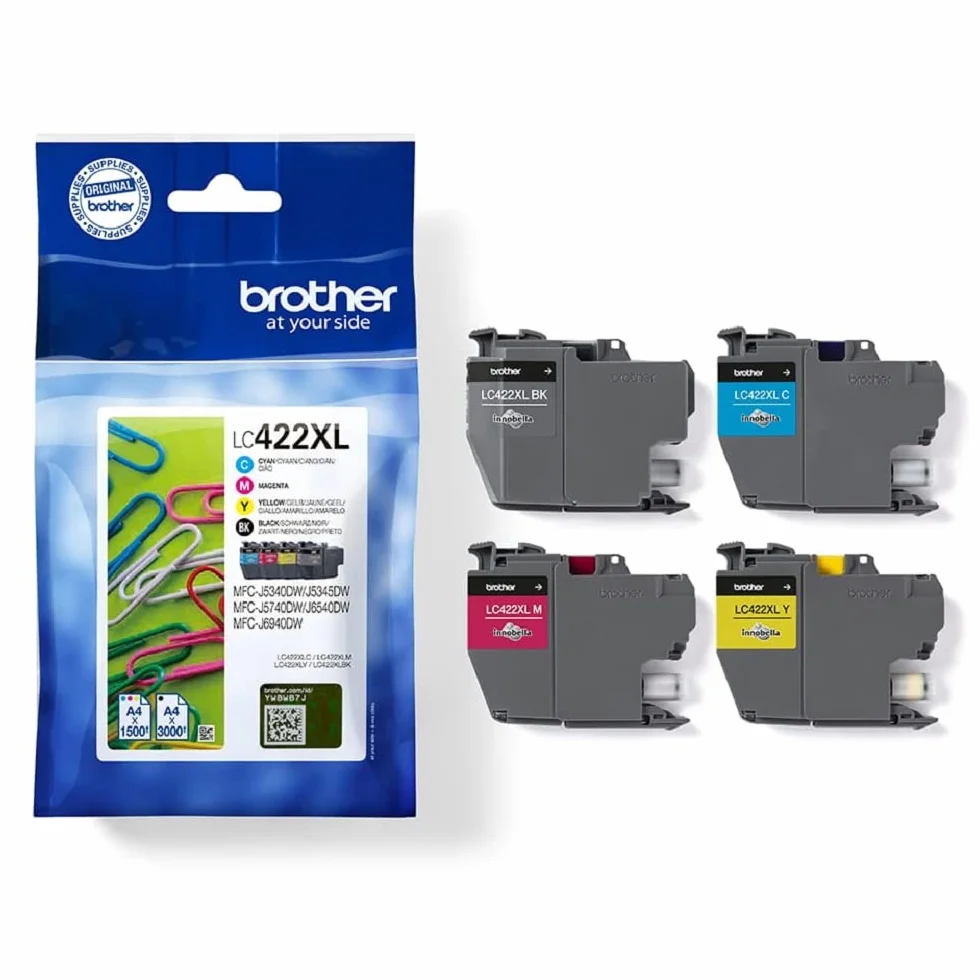 Brother LC422XLVAL 4er-Pack Tinte
