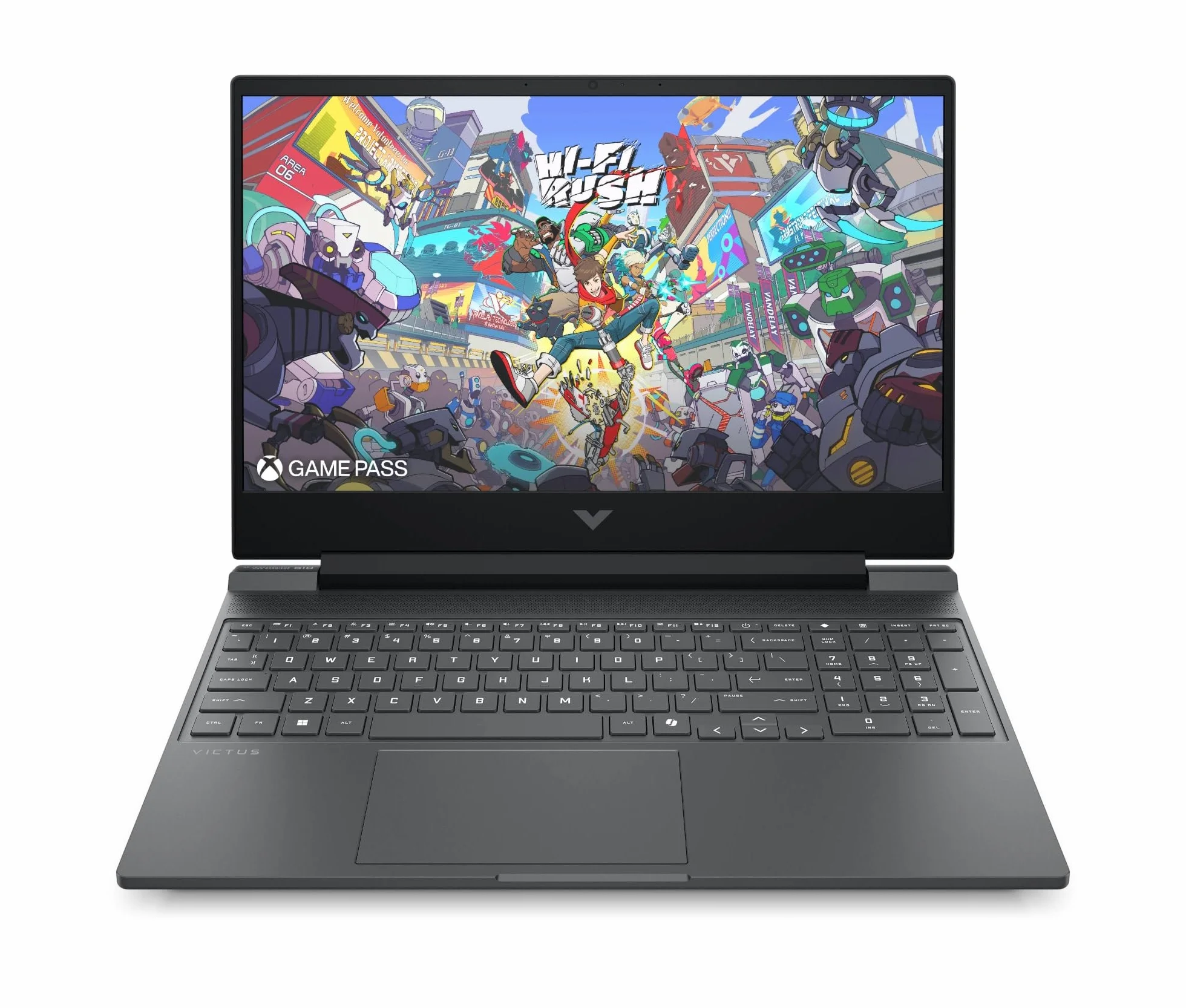 HP Victus 15-fb3003sf Ordinateur Portable Gaming 15,6" FHD IPS 144 Hz PC Portable Gamer AMD Ryzen 7 744H 16 Go RAM SSD 512 Go Nvidia GeForce RTX 4050 6Go Windows 11 Gris AZERTY