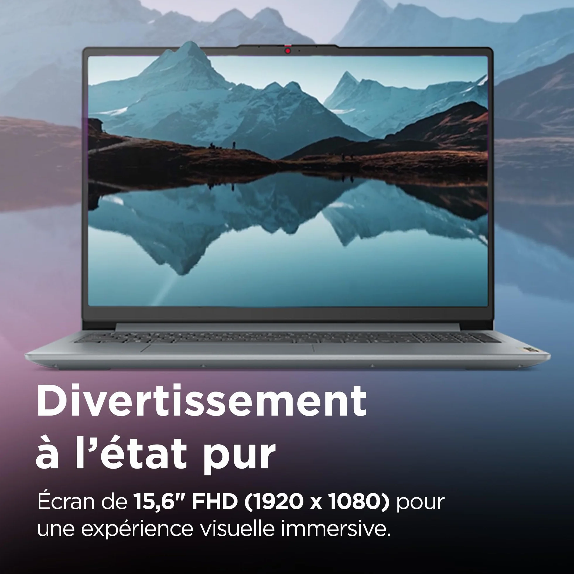 Lenovo IdeaPad Slim 3 15IRU8 Ordinateur Portable 15.6" FHD Intel Core i3-1315U RAM 8Go SSD 512Go Windows 11 Home Clavier AZERTY Français Gris