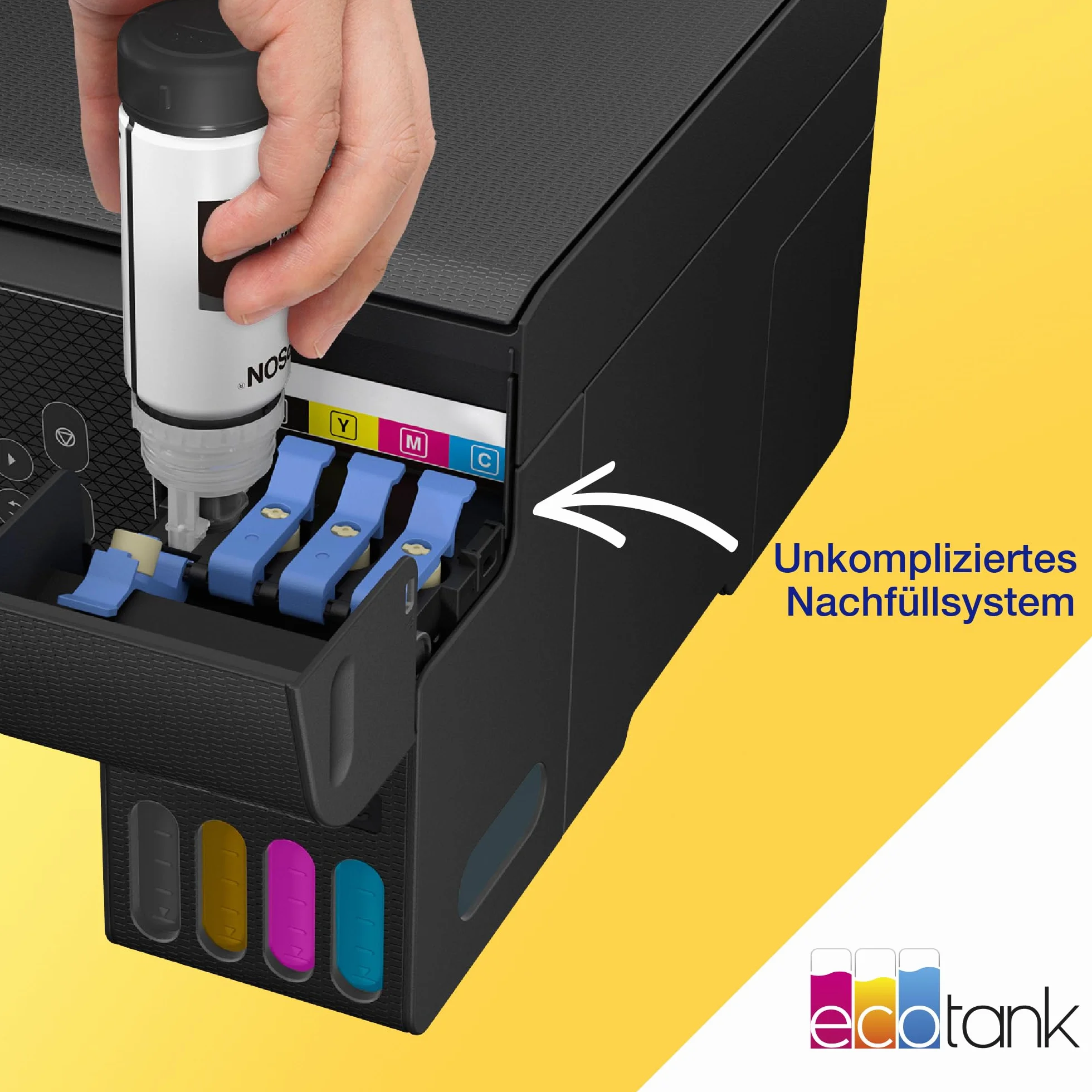 EcoTank ET-2870 Imprimante multifonction A4 Wi-Fi réservoir d'encre