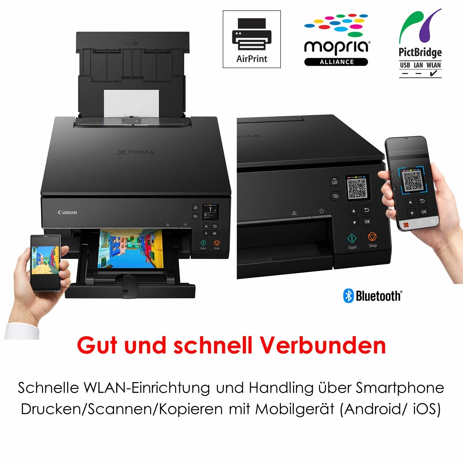 Canon PIXMA TS6350 Noir Imprimante Jet d'Encre MF