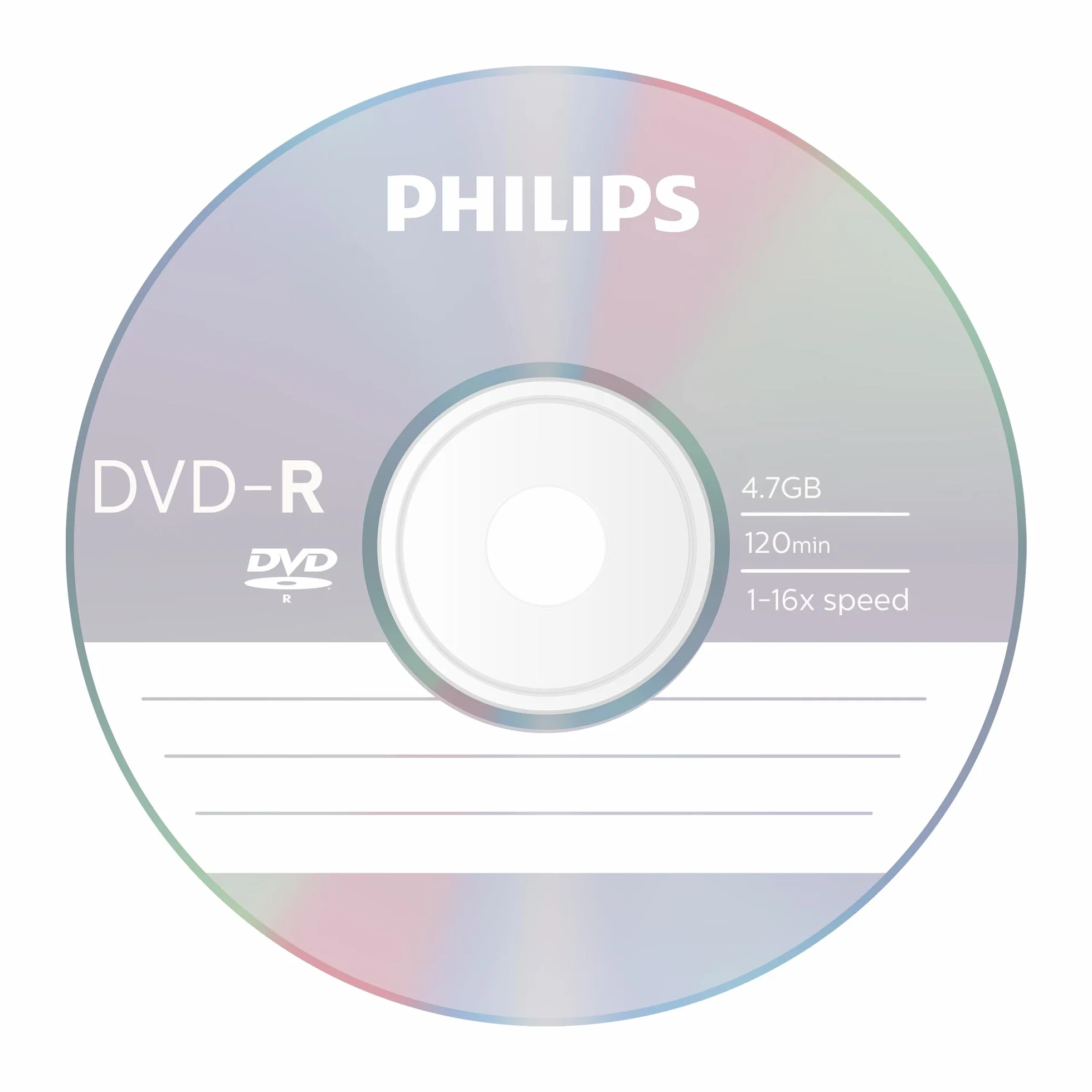 Philips DVD-R 4,7GB 16x SP 100 sztuk