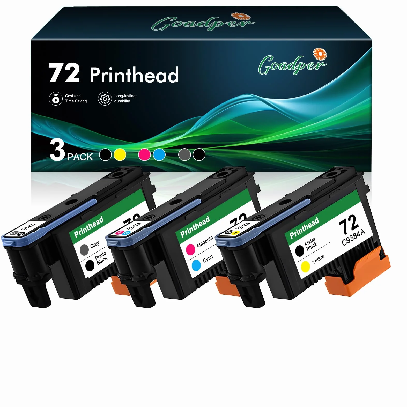 Tête d'impression HP 72 Compatible C9384A C9380A C9383A pour Designjet T2300 T1120 T610
