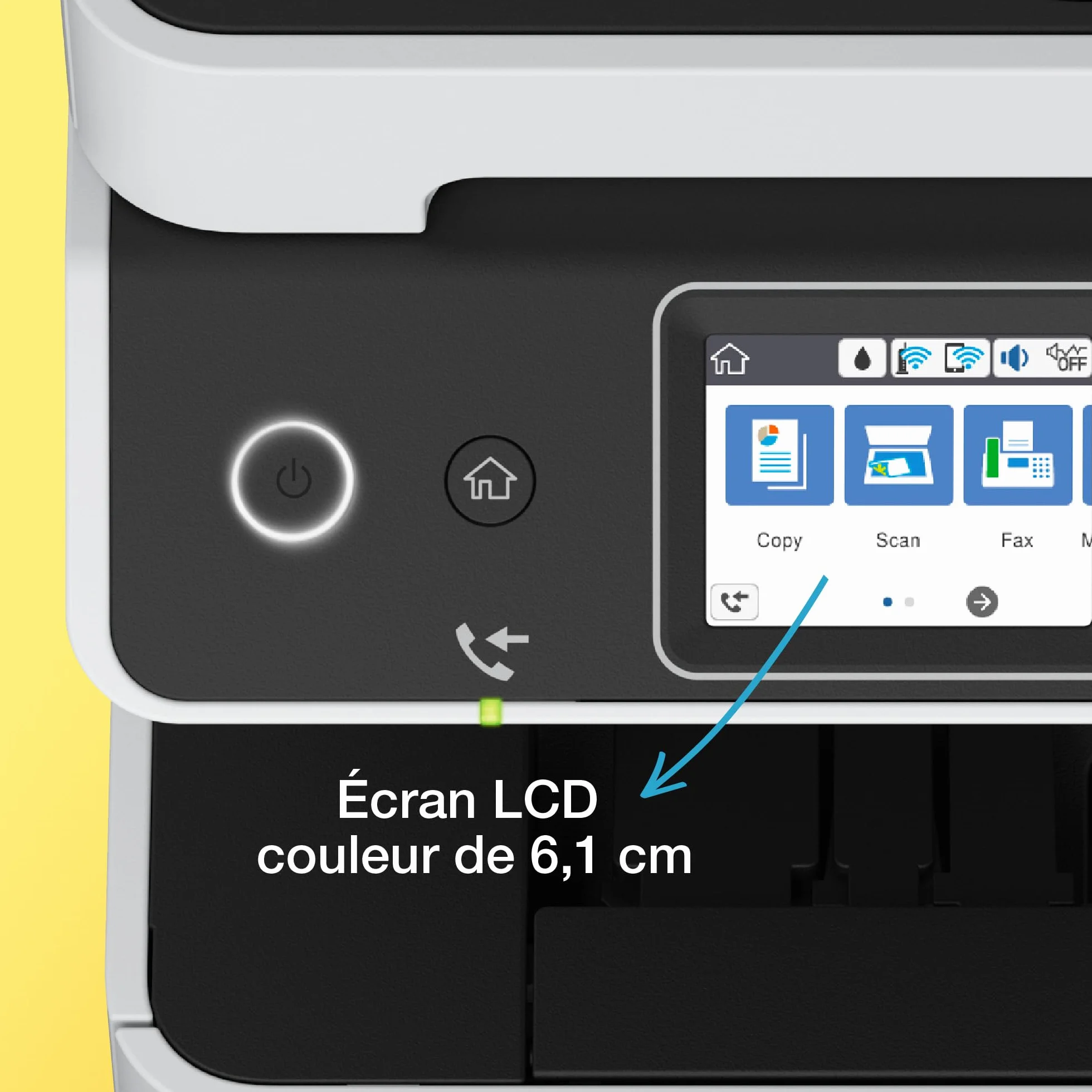 Epson EcoTank ET-5170 Imprimante Multifonction A4 Wi-Fi Ethernet Recto Verso Écran Tactile ADF