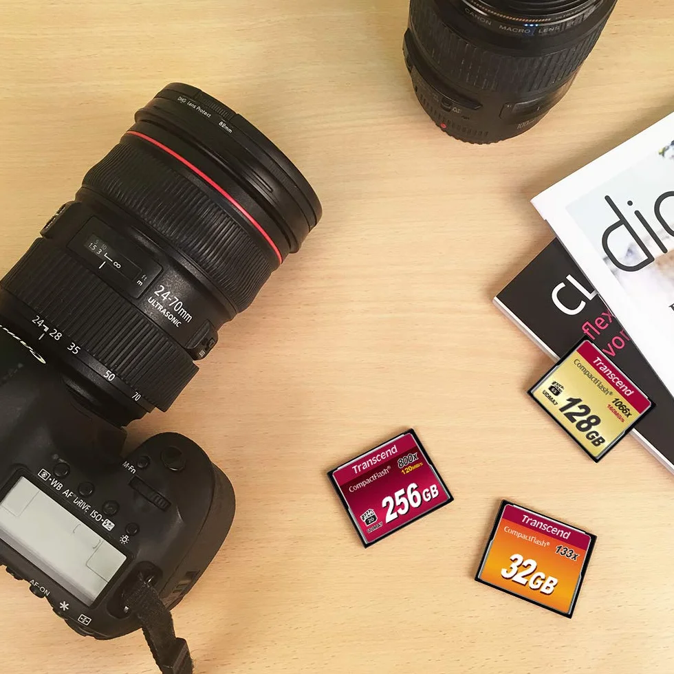 Transcend CF800 CompactFlash 32Go Carte mémoire 120/60 Mo/s Ultra DMA Mode 7