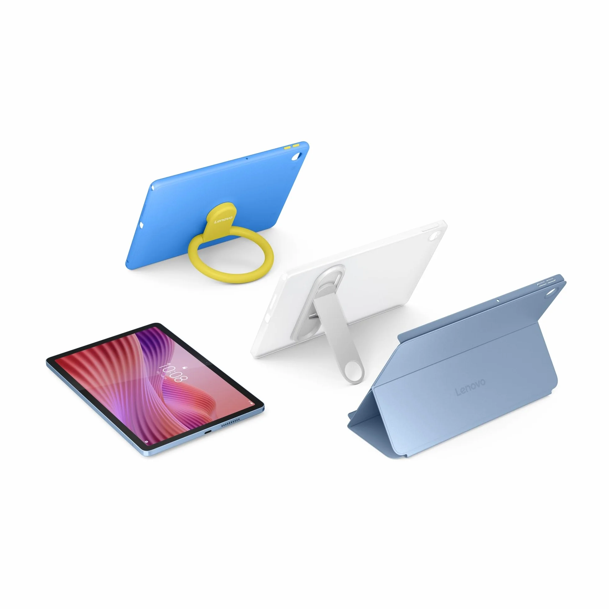 Lenovo Tab 10.1" WUXGA Tablette Tactile MediaTek Helio G85 8 Cœurs RAM 4Go 128Go Android 14 WiFi 5 Bluetooth Polar Blue