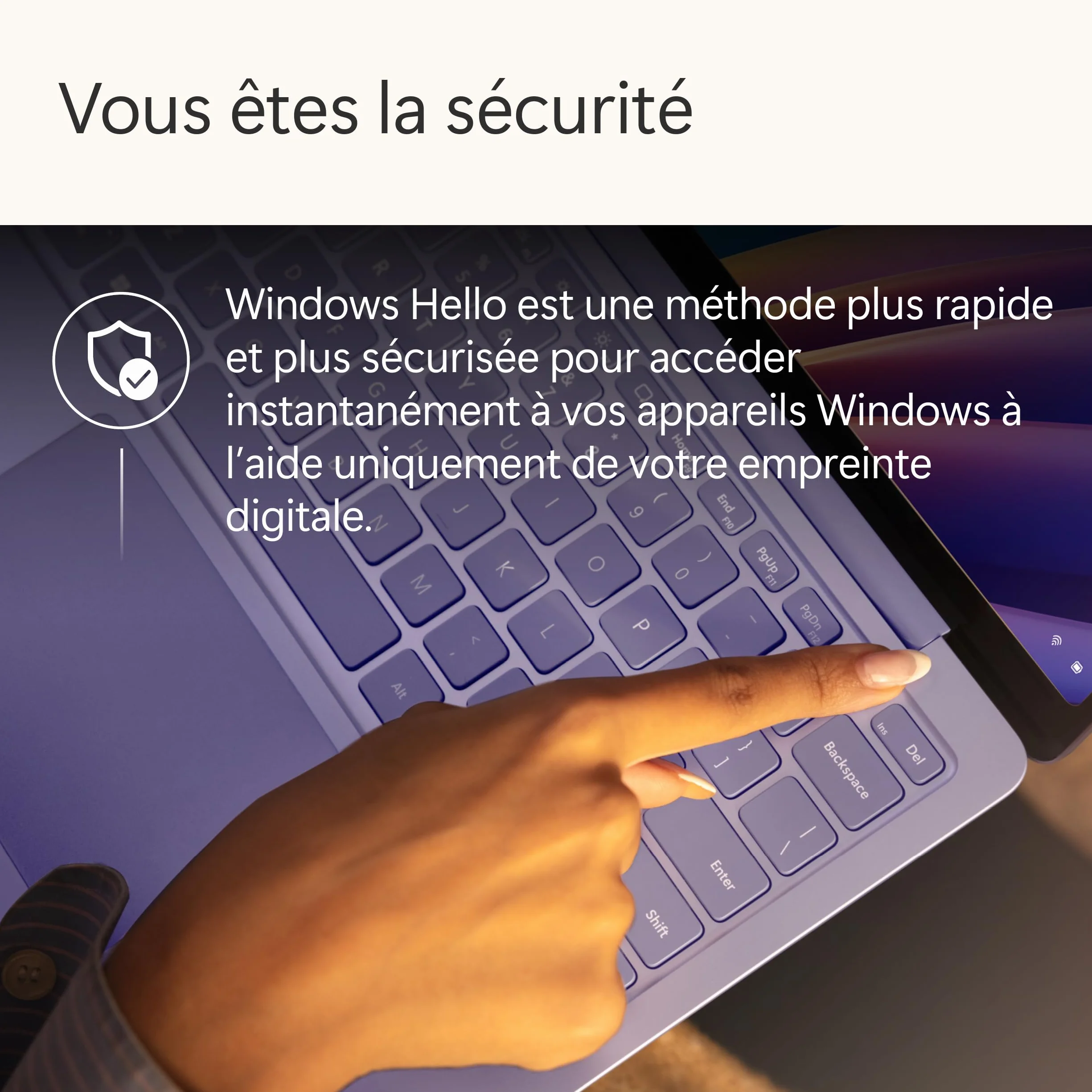 Microsoft Surface Laptop Copilot+ PC 13" Écran Tactile LCD Snapdragon X Plus 16Go RAM 512Go Stockage Océan