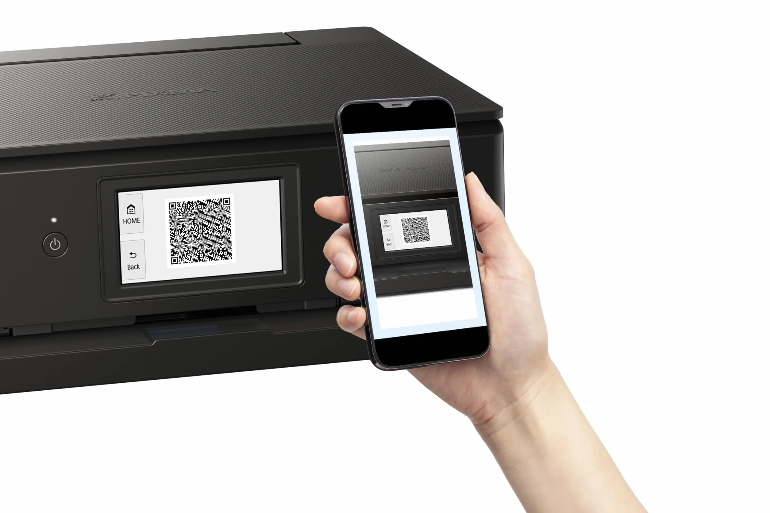IC-Office TS8750 Imprimante jet d'encre multifonction 3 en 1 Noir + 24 cartouches XXL