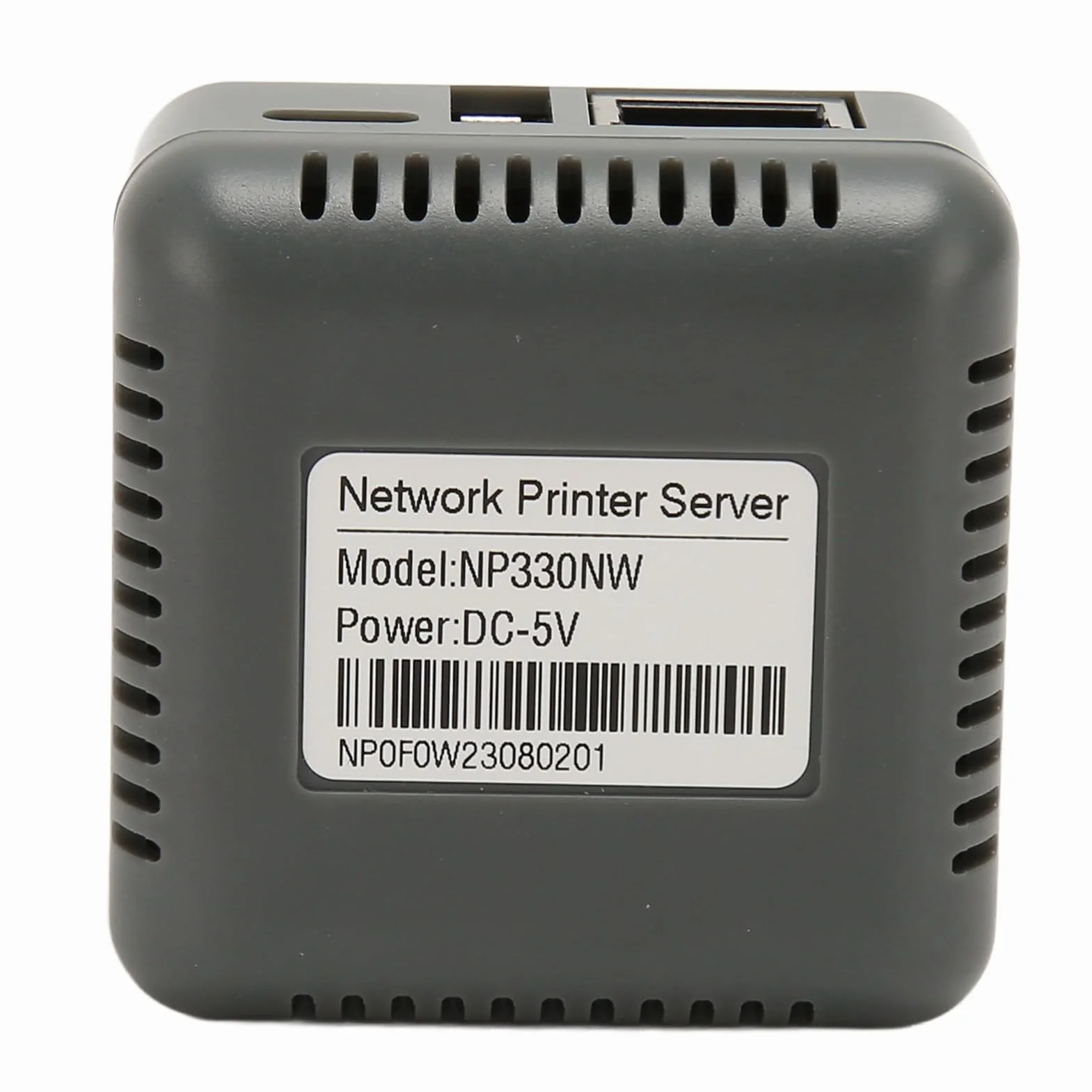 GOWENIC Serveur d'impression USB Réseau RJ45 WiFi LAN Partage Multi-utilisateurs Adaptateur