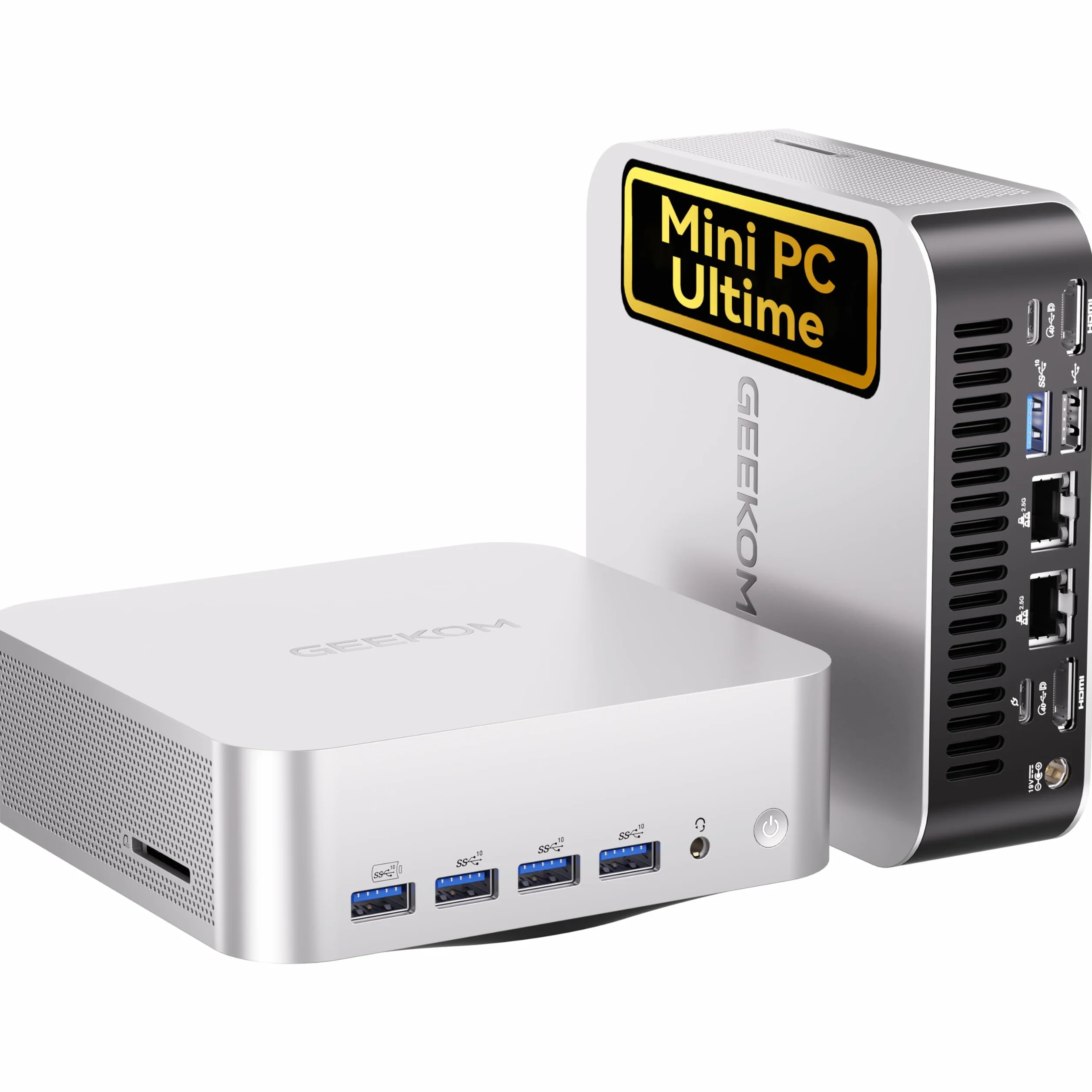 GEEKOM AI Mini PC A9 Max AMD Ryzen AI 9 HX 370 32 Go DDR5 SSD 2 To Dual LAN 2,5 G Windows 11 Pro