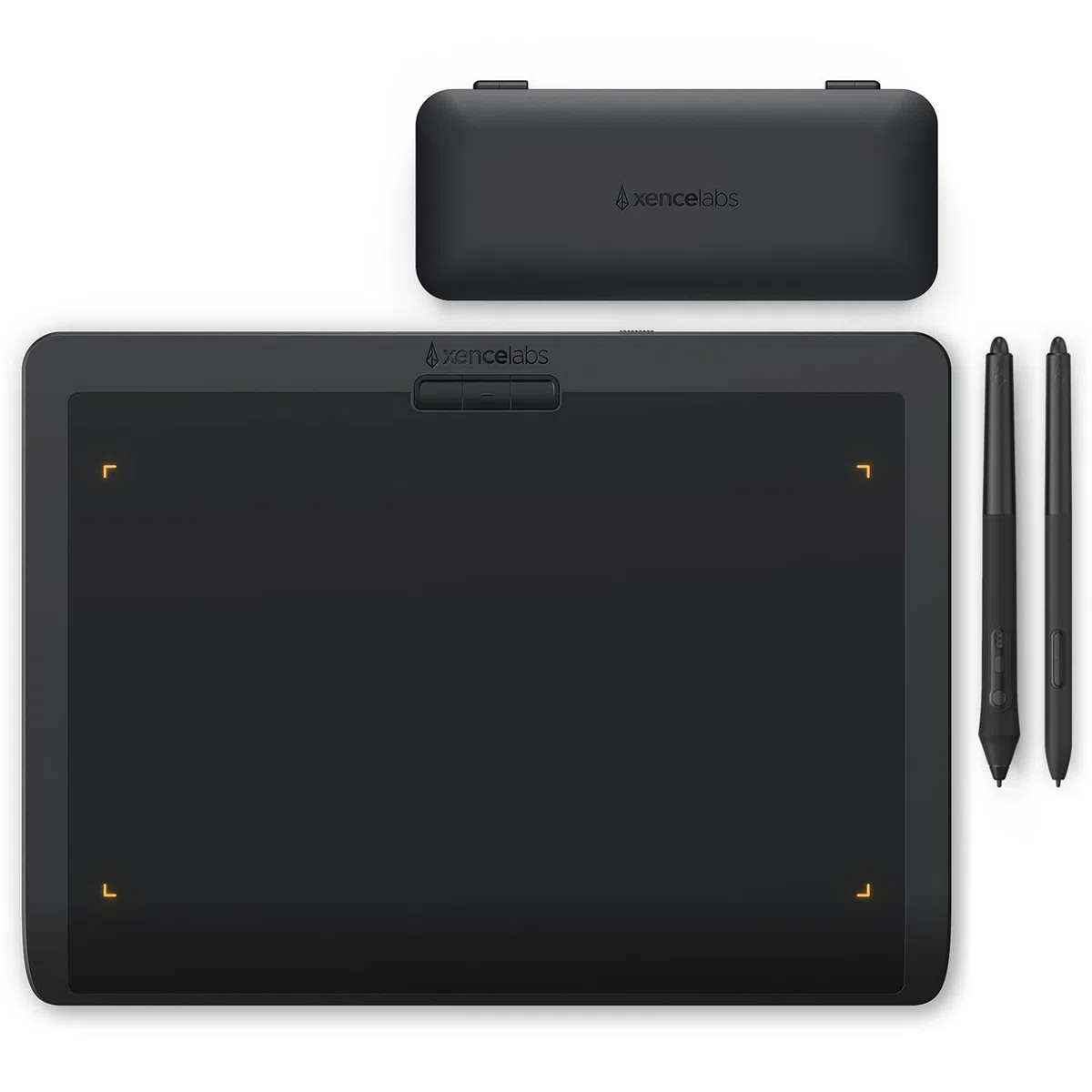 Xencelabs Pen Tablet Medium Tablette Graphique, Tablette Dessin Graphique sans Fil, 2 Stylets sans Batterie 12 Pouces Ratio 16:9 Tablette pour Windows-Arm/Windows/Mac/Linux
