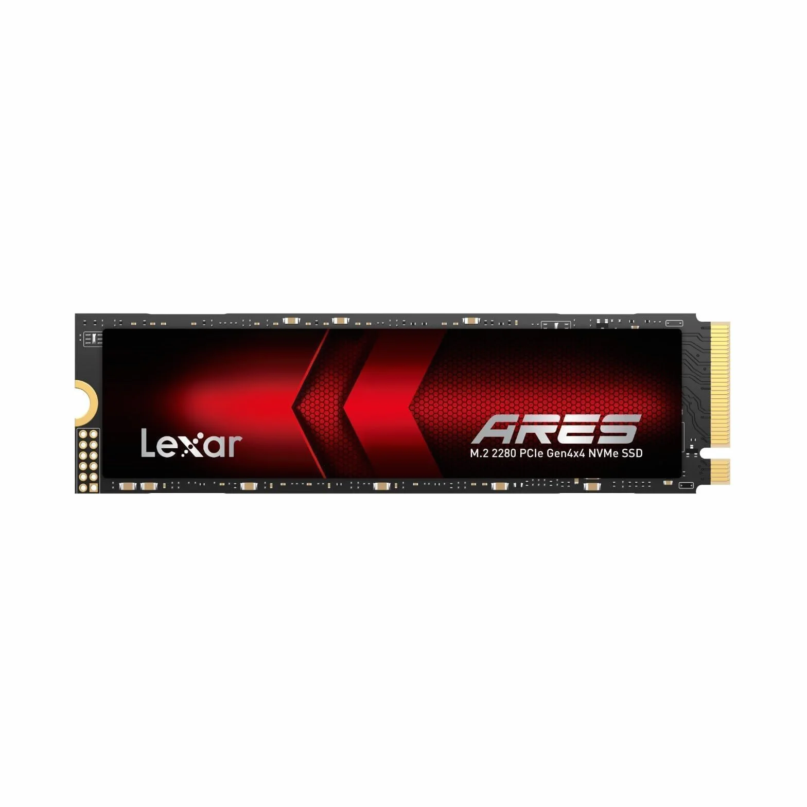 Lexar ARES SSD 1To M.2 2280 PCIe Gen4x4 NVMe Interne Jusqu'à 7400 Mo/s Lecture 6500 Mo/s Écriture pour PS5 PC