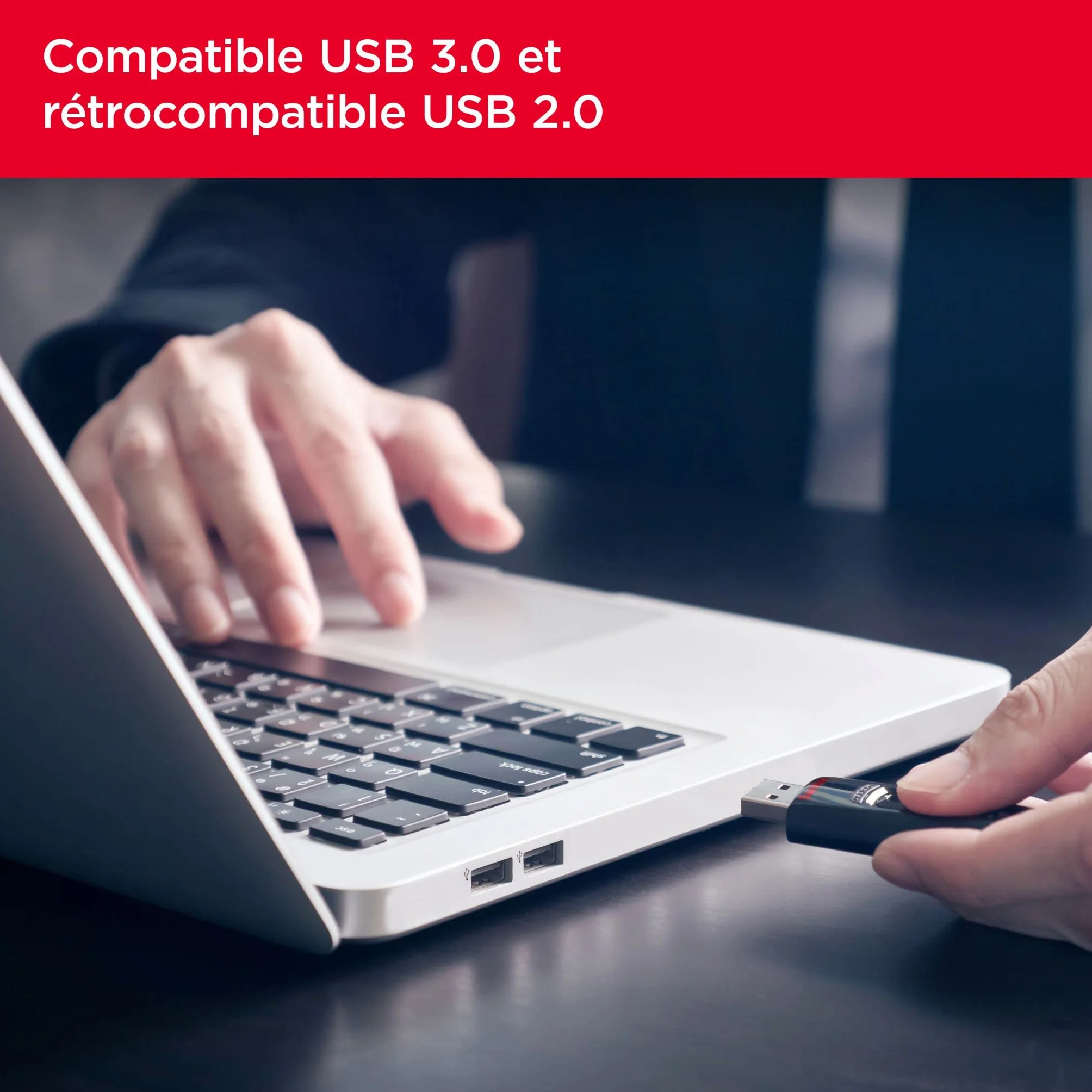 SanDisk Ultra 32 Go Clé USB 3.0 130 Mo/s Lot de 3